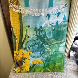 Trader Joe's Reusable Holiday Grocery Bag - NWT